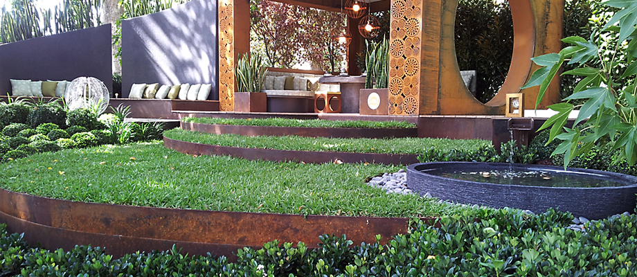 Corten-steel-tapered-retaining-award-winning-desig