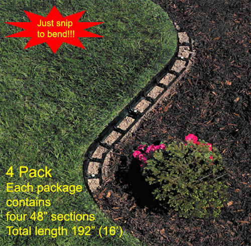 4'-0"L X 2" H X 2-3/4"W (16') - Black