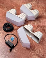 4-Pack Garden Wall Light Kit