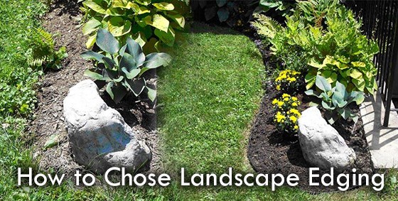 How To Choose Landscape Edging, Types Of Landscape Edging
