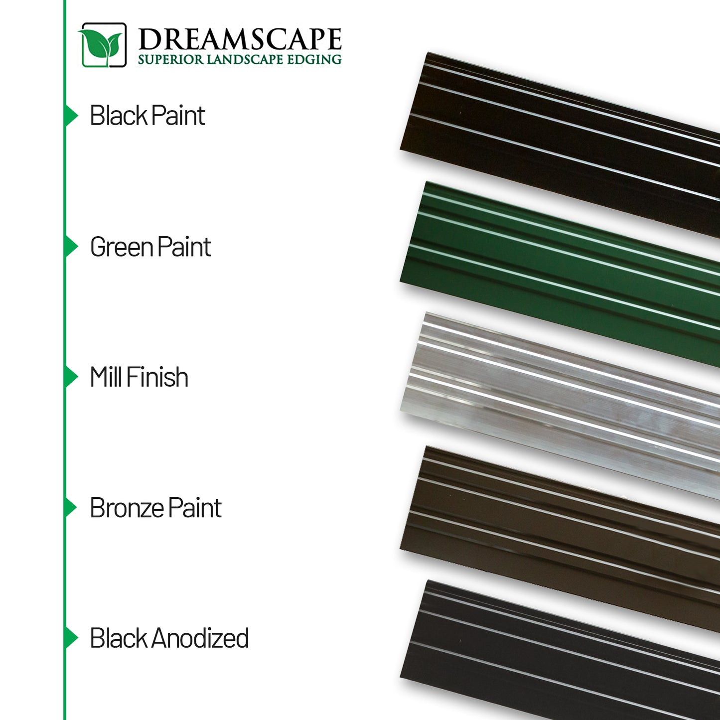 Cleanline 3/16"x4"x8' Anodized Black (Box of 15)