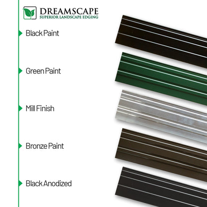 Cleanline 3/16"x4"x8' Anodized Black (Box of 15)