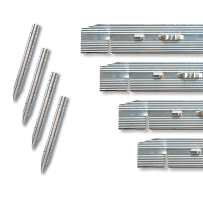 Proline 1/8"x4"x8' Mill Finish (Box of 10)