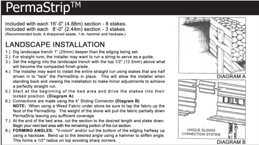 PermaStrip, Black DuraFlex Paint, 3/16"x3.5"x16', (240' per box)